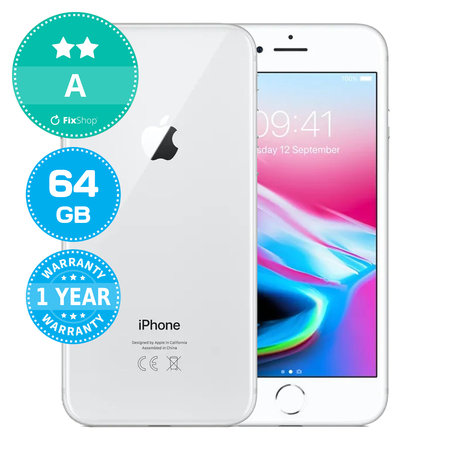Apple iPhone 8 Silver 64GB A Reconditionné