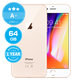 Apple iPhone 8 Gold 64GB A+ Reconditionné