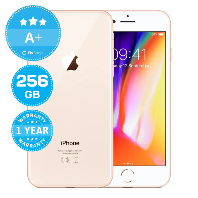 Apple iPhone 8 Gold 256GB A+ Reconditionné