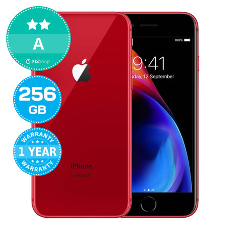 Apple iPhone 8 (PRODUCT)RED 256GB A Reconditionné