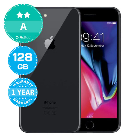 Apple iPhone 8 Plus Space Gray 128GB A Reconditionné