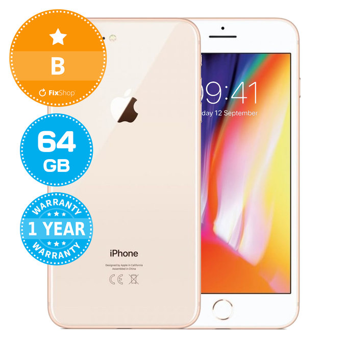 Apple iPhone 8 Plus Gold 64GB B Reconditionné