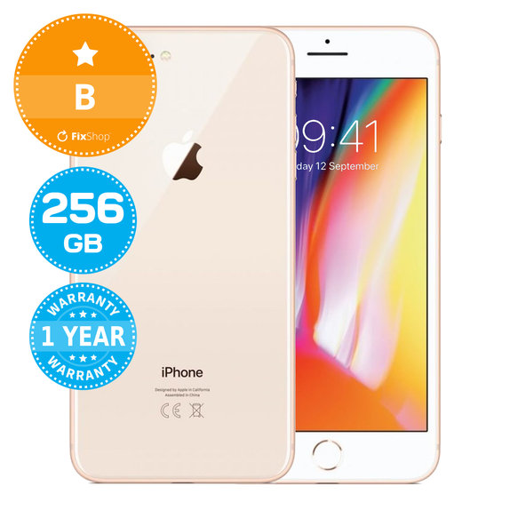 Apple iPhone 8 Plus Gold 256GB B Reconditionné