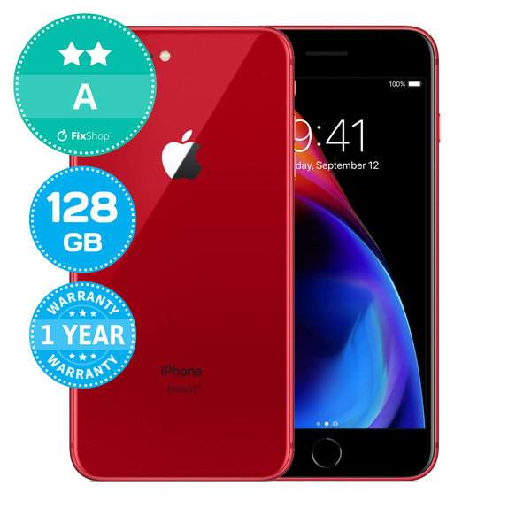 Apple iPhone 8 Plus (PRODUCT)RED 128GB A Reconditionné