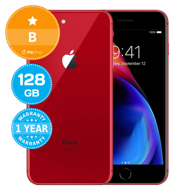 Apple iPhone 8 Plus (PRODUCT)RED 128GB B Reconditionné