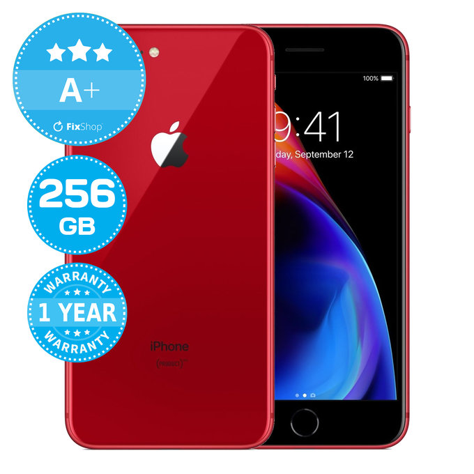 Apple iPhone 8 Plus (PRODUCT)RED 256GB A+ Reconditionné