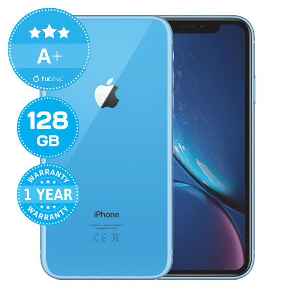 Apple iPhone XR Blue 128GB A+ Reconditionné