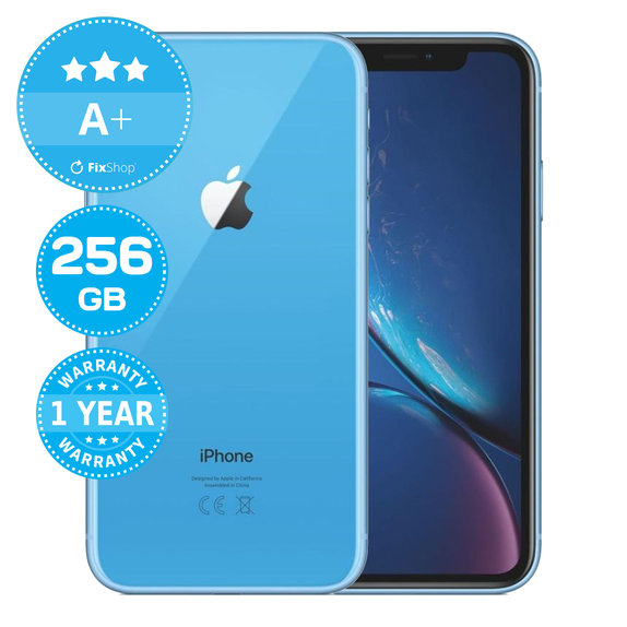 Apple iPhone XR Blue 256GB A+ Reconditionné