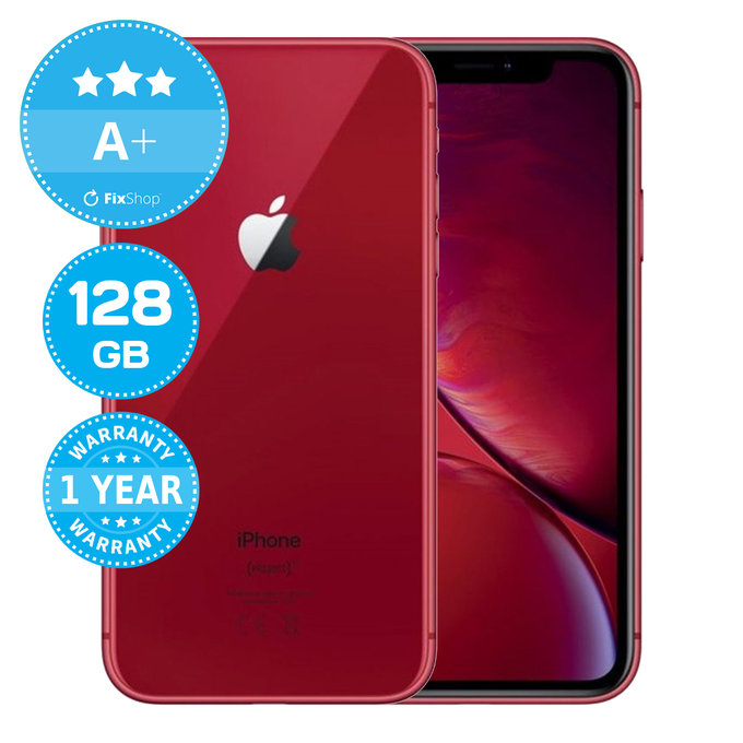 Apple iPhone XR (PRODUCT)RED 128GB A+ Reconditionné