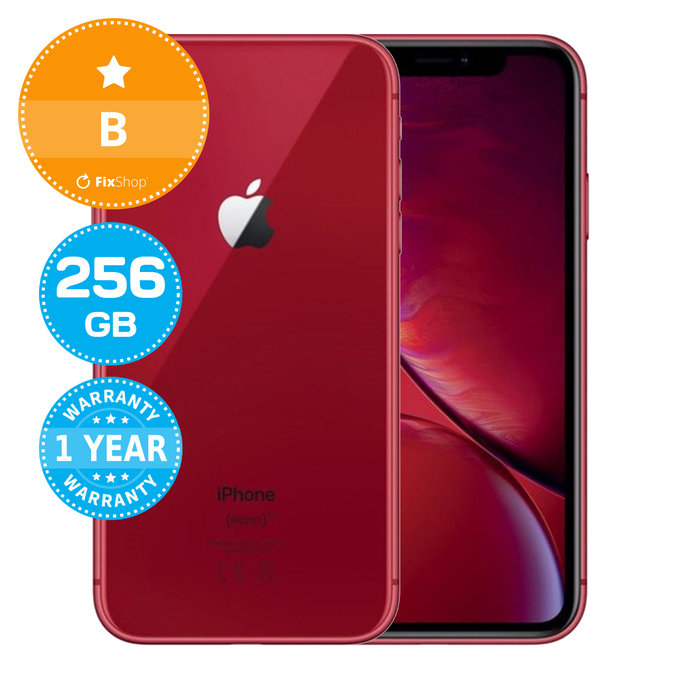 Apple iPhone XR (PRODUCT)RED 256GB B Reconditionné