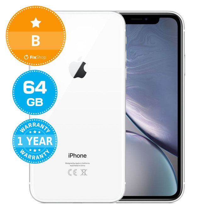 Apple iPhone XR White 64GB B Reconditionné