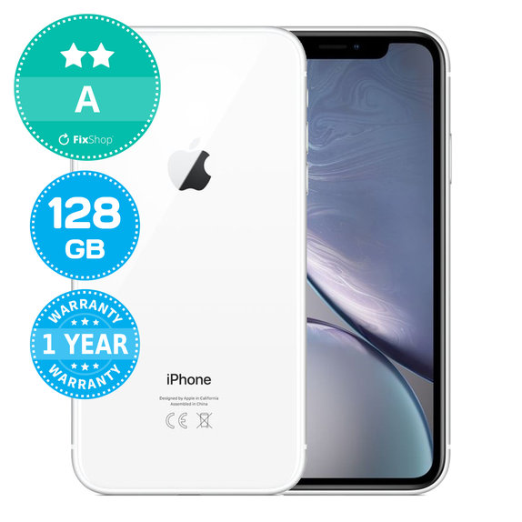Apple iPhone XR White 128GB A Reconditionné