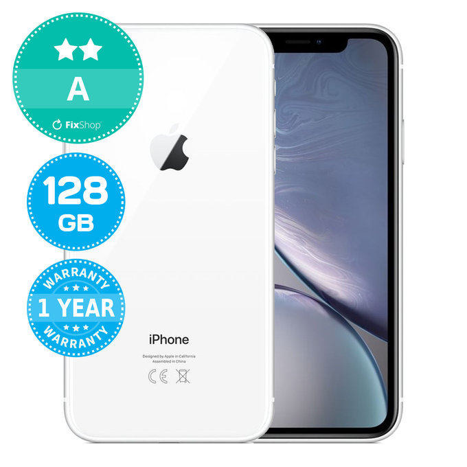 Apple iPhone XR White 128GB A Reconditionné