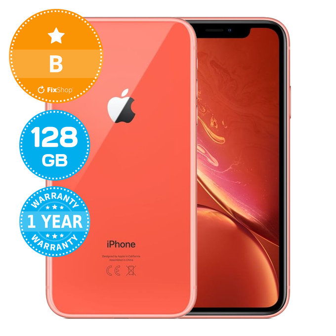 Apple iPhone XR Coral 128GB B Reconditionné