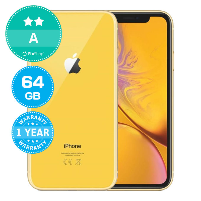 Apple iPhone XR Yellow 64GB A Reconditionné