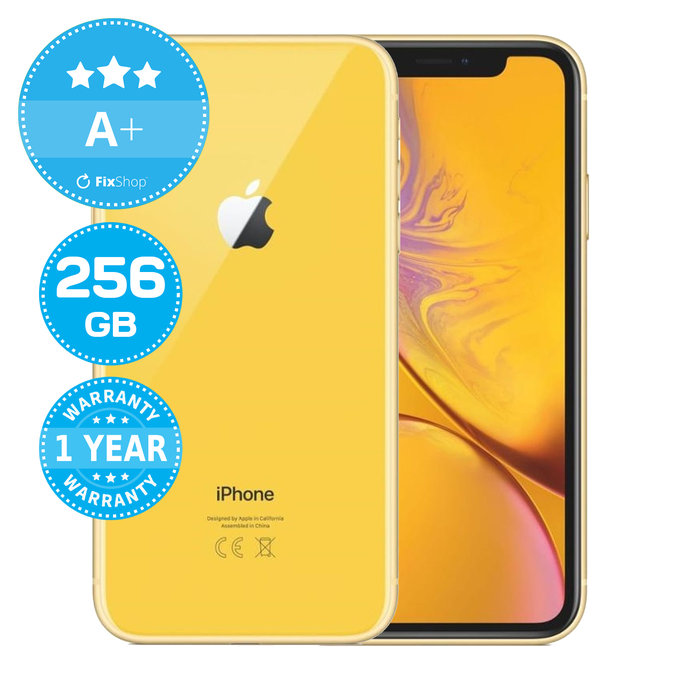 Apple iPhone XR Yellow 256GB A+ Reconditionné