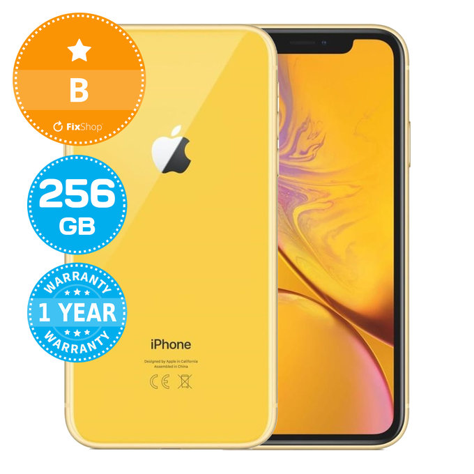 Apple iPhone XR Yellow 256GB B Reconditionné
