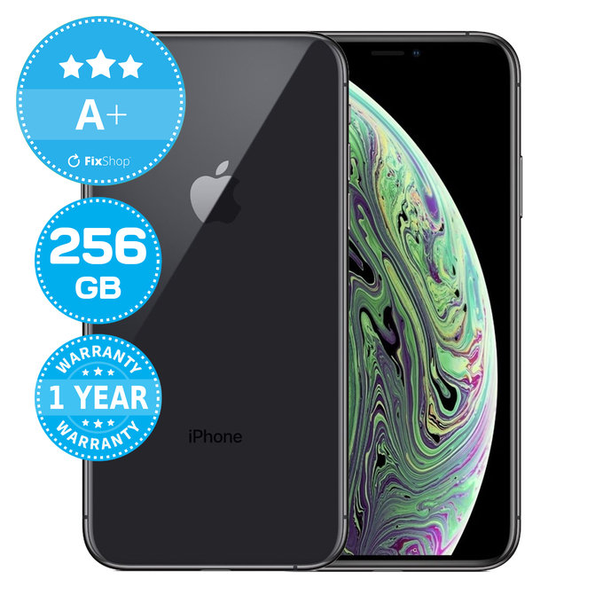 Apple iPhone XS Space Gray 256GB A+ Reconditionné