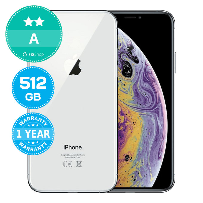 Apple iPhone XS Silver 512GB A Reconditionné