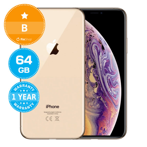Apple iPhone XS Gold 64GB B Reconditionné