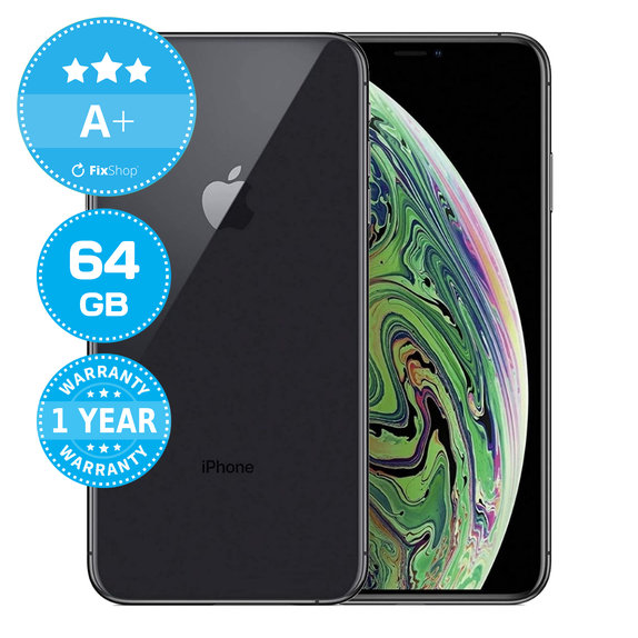Apple iPhone XS Max Space Gray 64GB A+ Reconditionné