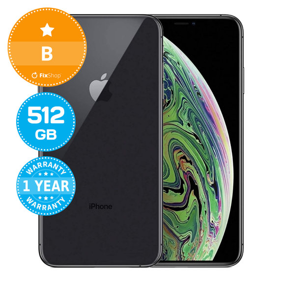 Apple iPhone XS Max Space Gray 512GB B Reconditionné