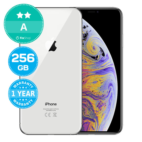 Apple iPhone XS Max Silver 256GB A Reconditionné