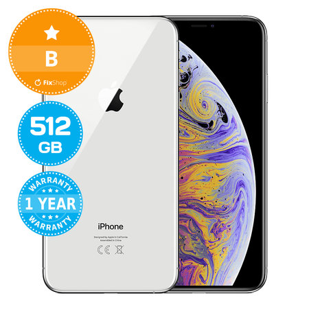 Apple iPhone XS Max Silver 512GB B Reconditionné