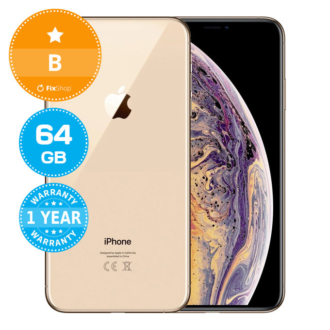 Apple iPhone XS Max Gold 64GB B Reconditionné