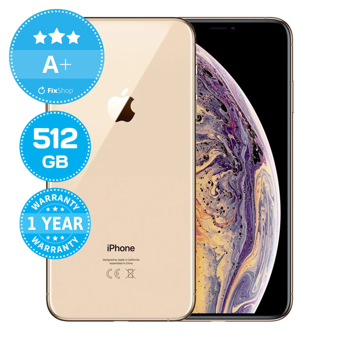 Apple iPhone XS Max Gold 512GB A+ Reconditionné