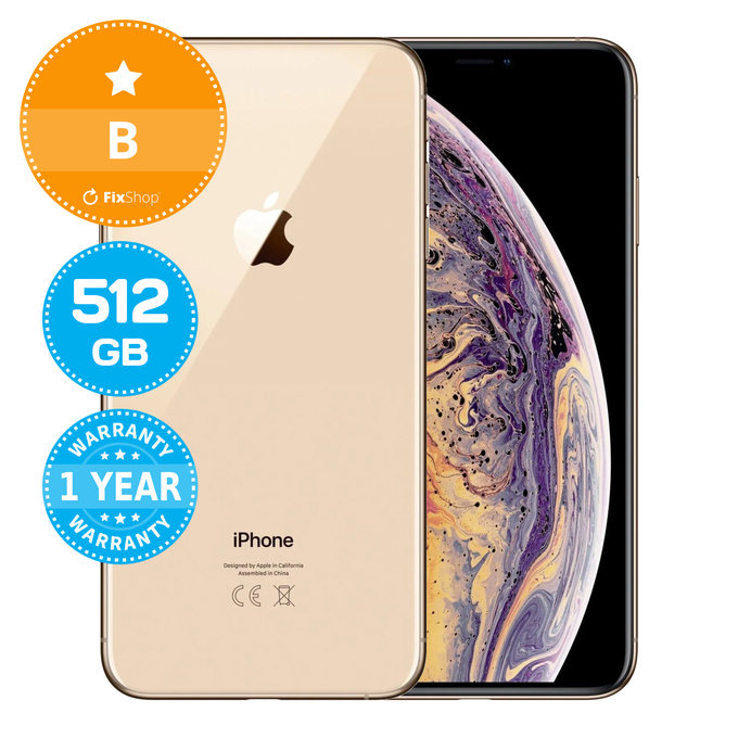 Apple iPhone XS Max Gold 512GB B Reconditionné