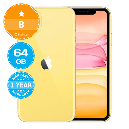 Apple iPhone 11 Yellow 64GB B Reconditionné