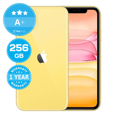 Apple iPhone 11 Yellow 256GB A+ Reconditionné