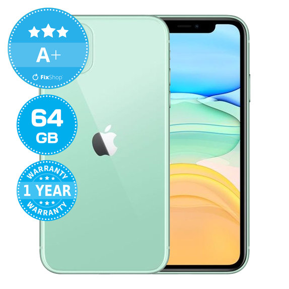 Apple iPhone 11 Green 64GB A+ Reconditionné