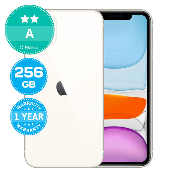 Apple iPhone 11 White 256GB A Reconditionné