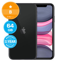 Apple iPhone 11 Black 64GB B Reconditionné