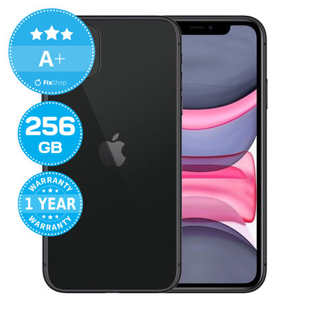 Apple iPhone 11 Black 256GB A+ Reconditionné