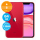 Apple iPhone 11 (PRODUCT)RED 64GB B Reconditionné