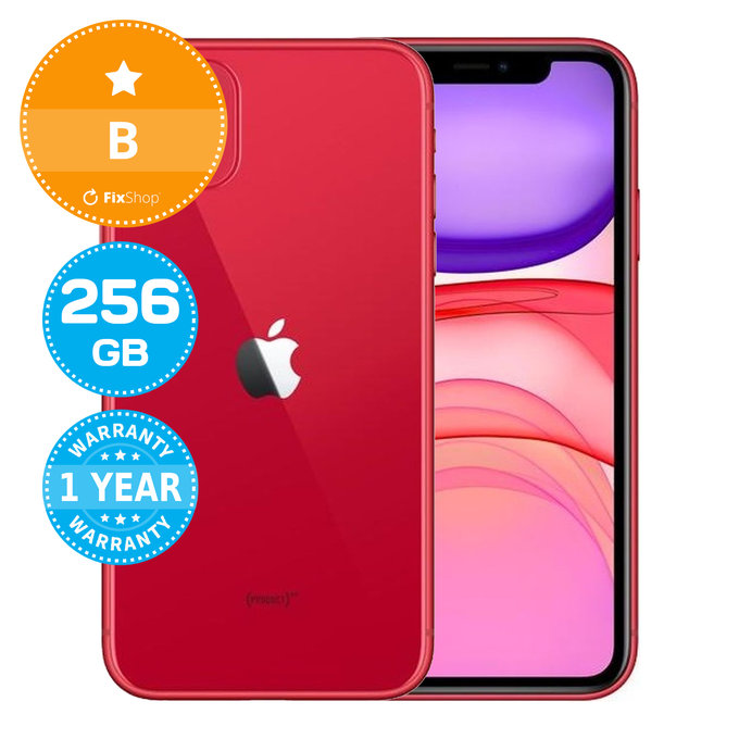Apple iPhone 11 (PRODUCT)RED 256GB B Reconditionné