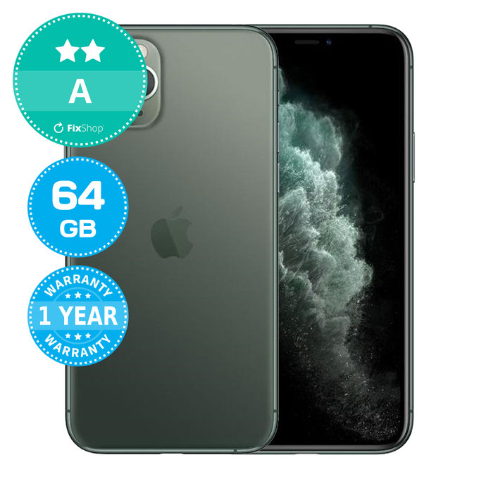 Apple iPhone 11 Pro Midnight Green 64GB A Reconditionné