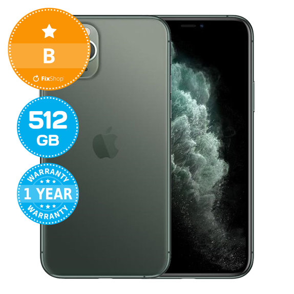 Apple iPhone 11 Pro Midnight Green 512GB B Reconditionné