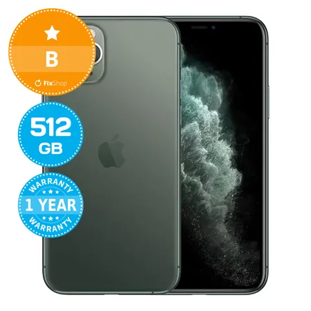 Apple iPhone 11 Pro Midnight Green 512GB B Reconditionné