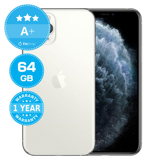 Apple iPhone 11 Pro Silver 64GB A+ Reconditionné