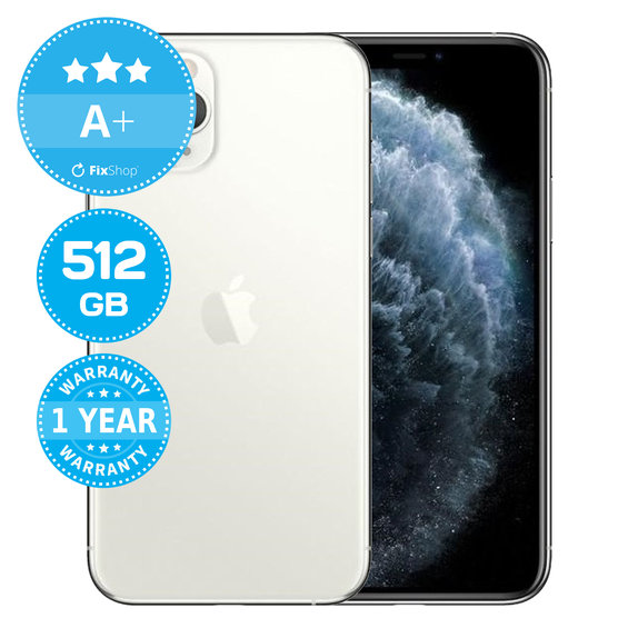 Apple iPhone 11 Pro Silver 512GB A+ Reconditionné
