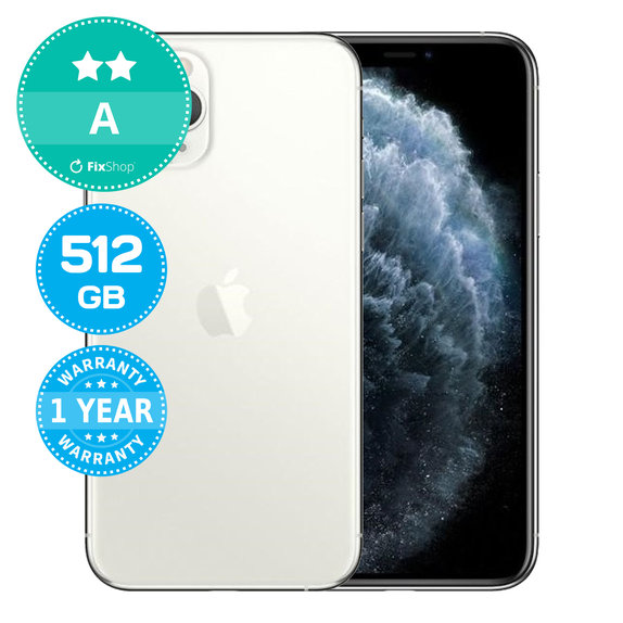 Apple iPhone 11 Pro Silver 512GB A Reconditionné