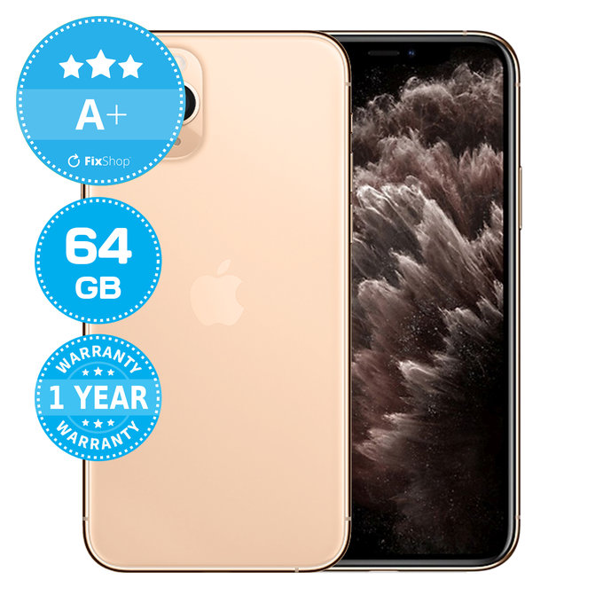 Apple iPhone 11 Pro Gold 64GB A+ Reconditionné