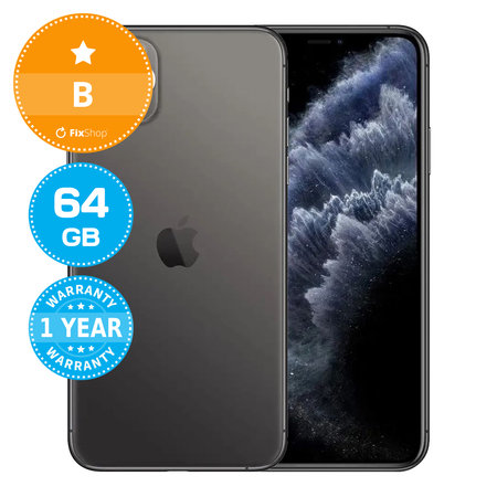 Apple iPhone 11 Pro Max Space Gray 64GB B Reconditionné
