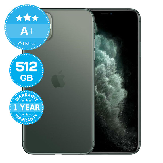 Apple iPhone 11 Pro Max Midnight Green 512GB A+ Reconditionné