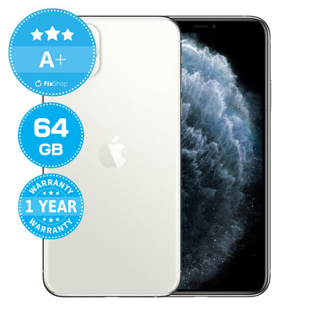 Apple iPhone 11 Pro Max Silver 64GB A+ Reconditionné