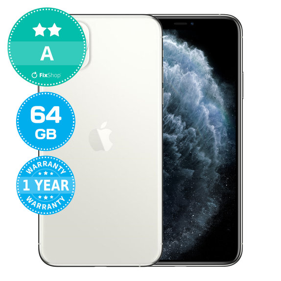 Apple iPhone 11 Pro Max Silver 64GB A Reconditionné